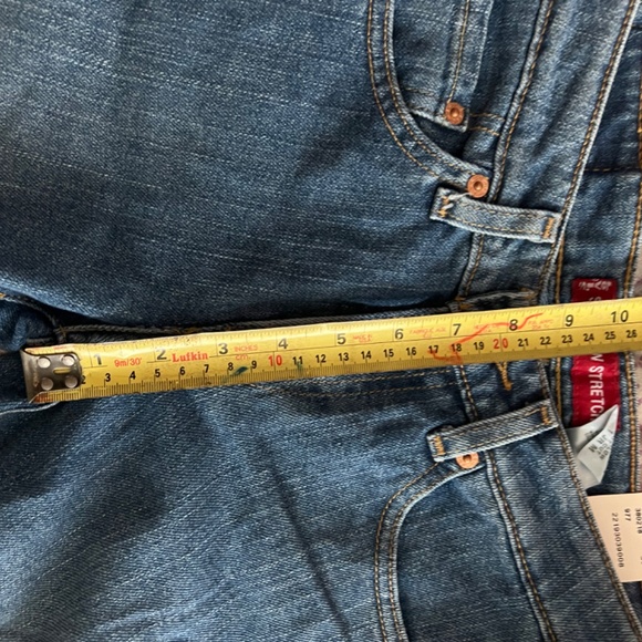 NEW Levis Superlow Stretch Bootcut 518 Jeans Size 1 Jr - Picture 9 of 10